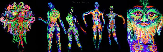 Application of Body Painting