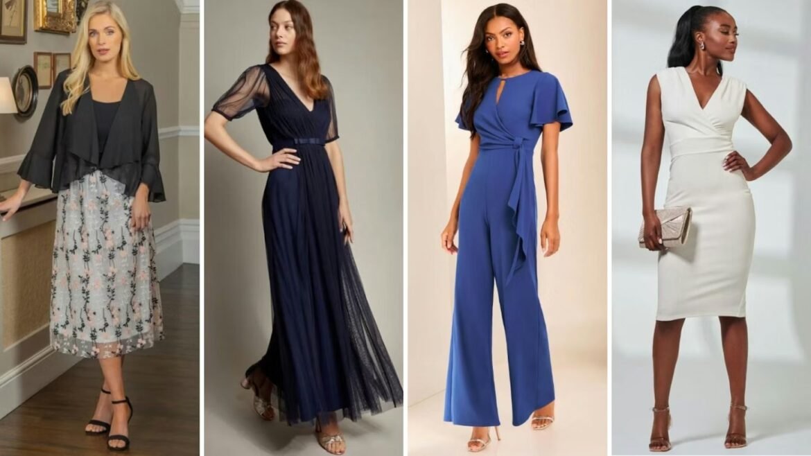 Over-50 Wedding Guest Fashion: Elegant Styles That Flatter Mature Figures